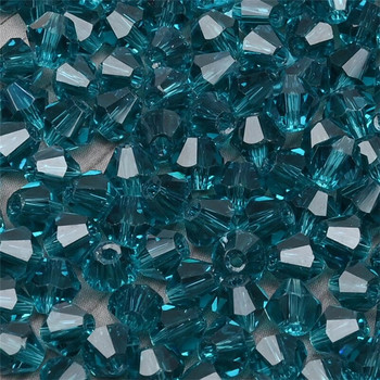 Австрийски стъклени мъниста Малки фасетирани биконични кристални мъниста за огърлица, бижута, гривна, обеца, висулка и глезен, изработка на занаяти