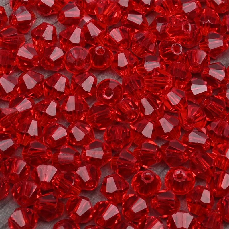 Austrijske staklene perle Male fasetirane bikonusne kristalne perle za ogrlicu Nakit Narukvice Naušnice Privjesci i alke Izrada obrta