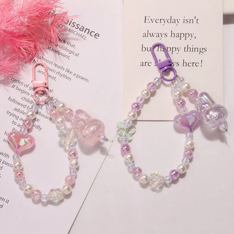 Star Charm Keychain Meiteņu mugursoma Charm Austiņu maciņš Aksesuārs Automašīnas atslēgu piekariņš Rotaslietas Dāvanu soma Gradienta Radošas dāvanas