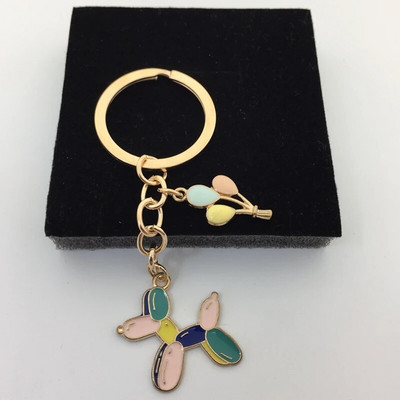 Χαριτωμένο μπρελόκ από σμάλτο για σκύλους, μπρελόκ, σκυλάκια, μπαλόνια, μπρελόκ για παιδικά δώρα, μπρελόκ για παιδικά δώρα, μπρελόκ, DIY, χειροποίητα κοσμήματα