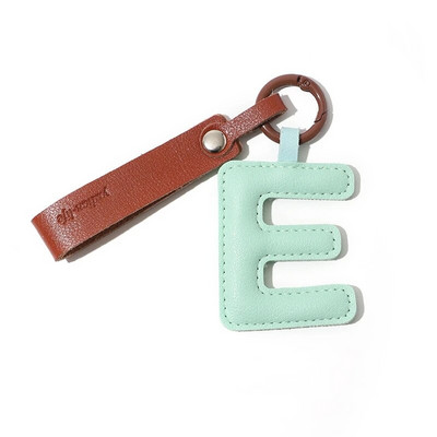 HOT Creative PU 26 burtu atslēgu ķēdes alfabēta burtu automašīnas atslēgu aksesuāri biznesa atslēgu turētājs sieviešu somas kulonu atslēgu piekariņa dekorēšana