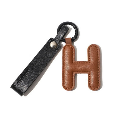 HOT Creative PU 26 burtu atslēgu ķēdes alfabēta burtu automašīnas atslēgu aksesuāri biznesa atslēgu turētājs sieviešu somas kulonu atslēgu piekariņa dekorēšana