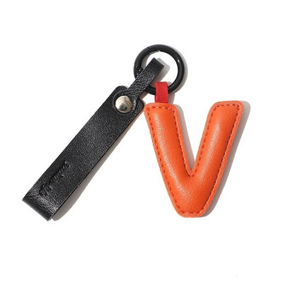 HOT Creative PU 26 burtu atslēgu ķēdes alfabēta burtu automašīnas atslēgu aksesuāri biznesa atslēgu turētājs sieviešu somas kulonu atslēgu piekariņa dekorēšana