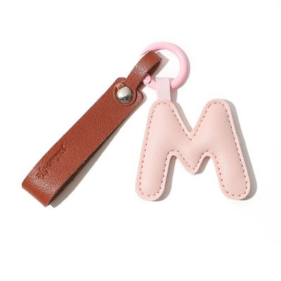 HOT Creative PU 26 burtu atslēgu ķēdes alfabēta burtu automašīnas atslēgu aksesuāri biznesa atslēgu turētājs sieviešu somas kulonu atslēgu piekariņa dekorēšana