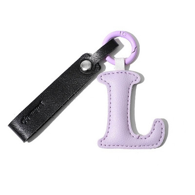 HOT Creative PU 26 burtu atslēgu ķēdes alfabēta burtu automašīnas atslēgu aksesuāri biznesa atslēgu turētājs sieviešu somas kulonu atslēgu piekariņa dekorēšana