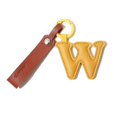 HOT Creative PU 26 burtu atslēgu ķēdes alfabēta burtu automašīnas atslēgu aksesuāri biznesa atslēgu turētājs sieviešu somas kulonu atslēgu piekariņa dekorēšana
