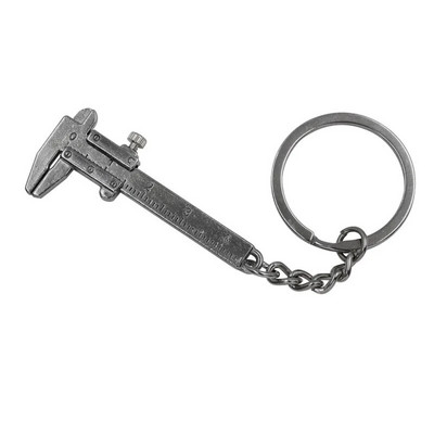 Μίνι φορητός χάρακας Μεταλλική τσάντα μπρελόκ Κρεμαστό δαγκάνα βερνιέ Μπρελόκ από ανοξείδωτο χάλυβα Εργαλεία μέτρησης Μπρελόκ Νέο