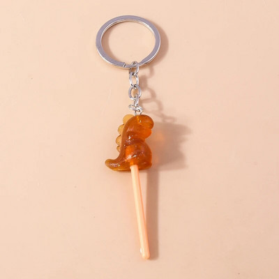 Prekrasni slatkiši od smole, lizalica, privjesak za ključeve, mini 3D simulacija hrane, privjesci za ključeve za muškarce, žene, torbice, privjesci, DIY, dječji nakit, darovi