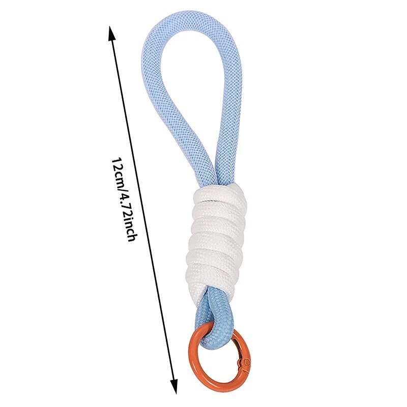 Hálós zsinór, fluoreszkáló fonat kötél telefontok, függő kábel kulcstartó táska medál kulcstartó