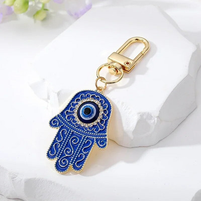 Μπρελόκ Τουρκικό Μπλε Κακό Μάτι Μπρελόκ Luckly Owl Elephant Butterfly Tortoise Charms με κλειδοθήκη Διακοσμήσεις τσάντας για γυναίκες άνδρες