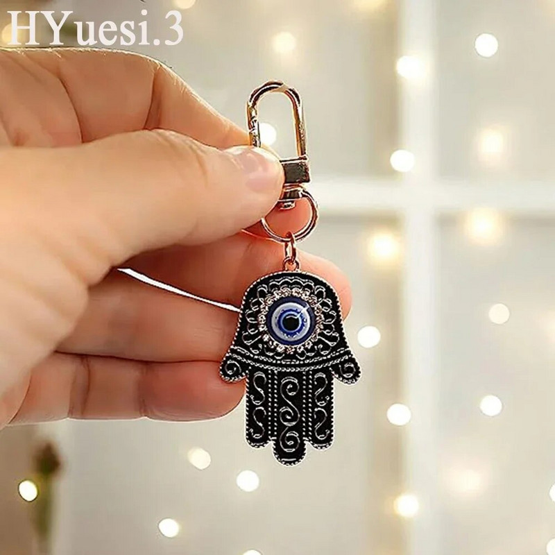 Μπρελόκ Τουρκικό Μπλε Κακό Μάτι Μπρελόκ Luckly Owl Elephant Butterfly Tortoise Charms με κλειδοθήκη Διακοσμήσεις τσάντας για γυναίκες άνδρες