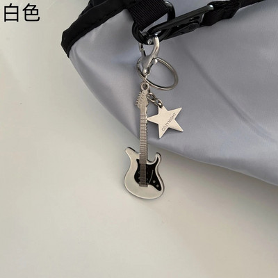 Jauna dizaina klasiskās ģitāras atslēgu piekariņš Automašīnas atslēgu piekariņš atslēgu piekariņš Mūzikas instrumentu kulons Vīrietim Sievietēm Dāvana