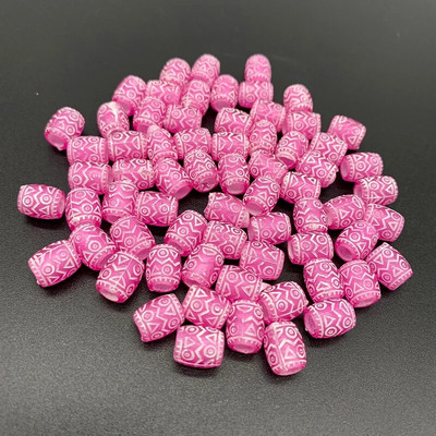 50gab 9x6mm DIY rokassprādzes aksesuāri bērniem dāvanu rokdarbu nodaļa 11krāsu apaļa forma akrila cukura krelles rotaslietas atradumi