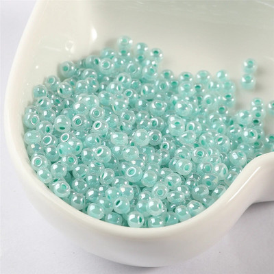 2mm/3mm/4mm Κρέμα Ομοιόμορφο Στρογγυλό Γυάλινο Γούρι για Δαχτυλίδι Κατασκευής Κοσμημάτων Κολιέ Βραχιόλι Χάντρες Diy Αξεσουάρ