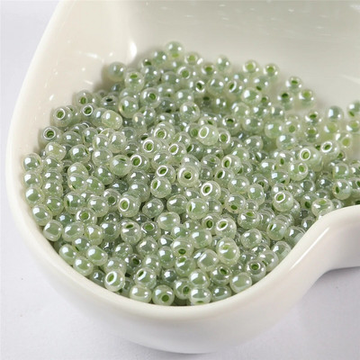 2mm/3mm/4mm Κρέμα Ομοιόμορφο Στρογγυλό Γυάλινο Γούρι για Δαχτυλίδι Κατασκευής Κοσμημάτων Κολιέ Βραχιόλι Χάντρες Diy Αξεσουάρ