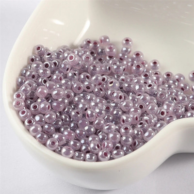 2mm/3mm/4mm Κρέμα Ομοιόμορφο Στρογγυλό Γυάλινο Γούρι για Δαχτυλίδι Κατασκευής Κοσμημάτων Κολιέ Βραχιόλι Χάντρες Diy Αξεσουάρ