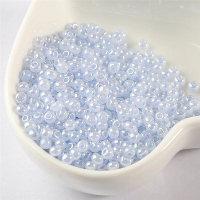 2mm/3mm/4mm Κρέμα Ομοιόμορφο Στρογγυλό Γυάλινο Γούρι για Δαχτυλίδι Κατασκευής Κοσμημάτων Κολιέ Βραχιόλι Χάντρες Diy Αξεσουάρ