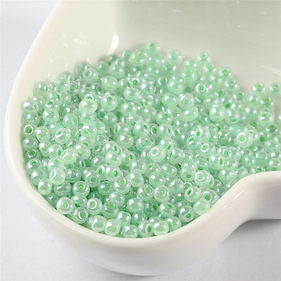 2mm/3mm/4mm Κρέμα Ομοιόμορφο Στρογγυλό Γυάλινο Γούρι για Δαχτυλίδι Κατασκευής Κοσμημάτων Κολιέ Βραχιόλι Χάντρες Diy Αξεσουάρ