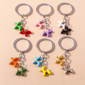 Jauka multfilma 3D dzīvnieks suns atslēgu piekariņš zilonis kaķis atslēgu piekariņi kuloni atslēgu turētājam sieviešu rokassomu piekariņi DIY rotaslietas dāvanas