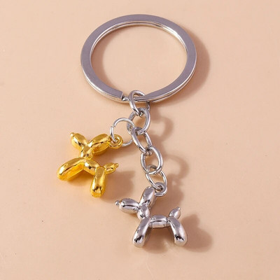 Jauka multfilma 3D dzīvnieks suns atslēgu piekariņš zilonis kaķis atslēgu piekariņi kuloni atslēgu turētājam sieviešu rokassomu piekariņi DIY rotaslietas dāvanas