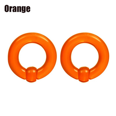 2 tk akrüülist BCR suur, suur, kinnine helmesrõngas kõrvatunneli pistiku laiendaja mõõturid nina vaheseina rõngas kõrvarõngas augustamine keha ehted