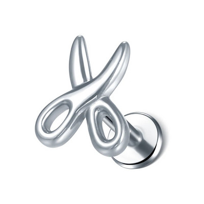 1kom nehrđajućeg čelika zvjezdano srce cvijet naušnica za piercing klin za žene Tragus Helix hrskavica klin piercing nakit za tijelo