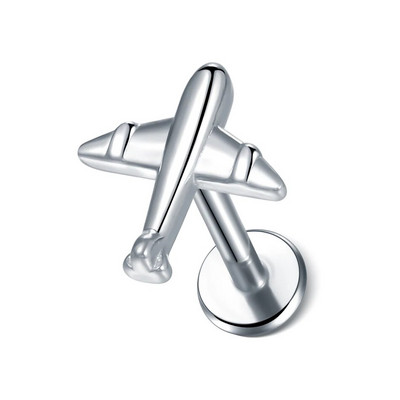 1kom nehrđajućeg čelika zvjezdano srce cvijet naušnica za piercing klin za žene Tragus Helix hrskavica klin piercing nakit za tijelo