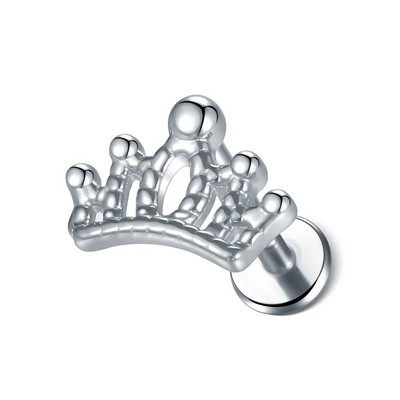 1kom nehrđajućeg čelika zvjezdano srce cvijet naušnica za piercing klin za žene Tragus Helix hrskavica klin piercing nakit za tijelo