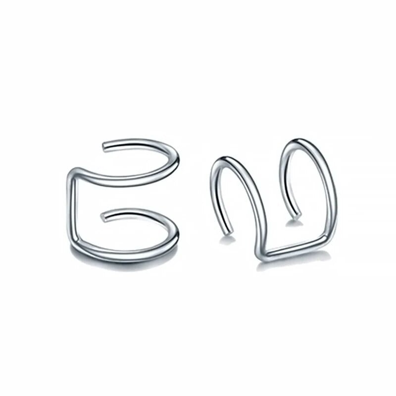 1 ks dámske krúžky na pery, lekárske titánové oceľové falošné krúžky na piercing do nosa, klip na ústa, falošný piercing do tela, klip na obruč