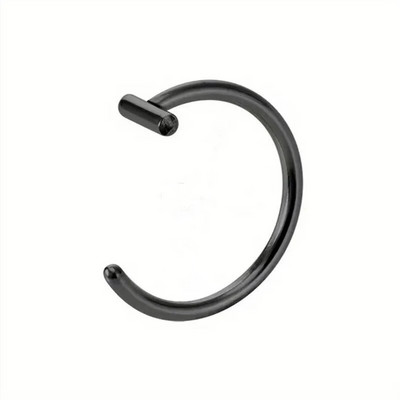 Piercing pentru nas fals din oțel inoxidabil de 10 mm Inele pentru sept inele C Clip pentru buze Cercei Inel pentru nas fals Bijuterii pentru corp pentru femei, fără perforare