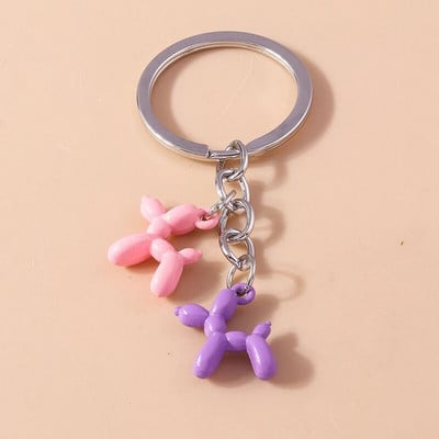 Prívesok na kľúče s kresleným zvieracím psom na kľúče od auta, suvenírové darčeky pre ženy, mužov, prívesky na kabelky, prívesky na kľúče, DIY šperky, doplnky