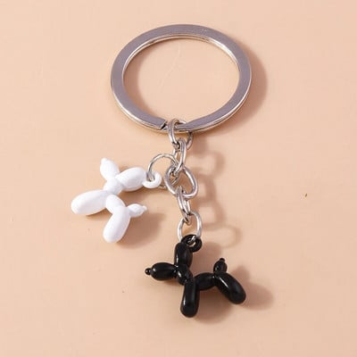 Prívesok na kľúče s kresleným zvieracím psom na kľúče od auta, suvenírové darčeky pre ženy, mužov, prívesky na kabelky, prívesky na kľúče, DIY šperky, doplnky