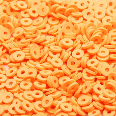 Mărgele din argilă polimerică Boho de 6 mm pentru articole lucrate manual Fabricarea de bijuterii DIY, cercei, colier, brățări, accesorii 200 buc