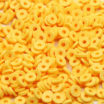 Mărgele din argilă polimerică Boho de 6 mm pentru articole lucrate manual Fabricarea de bijuterii DIY, cercei, colier, brățări, accesorii 200 buc