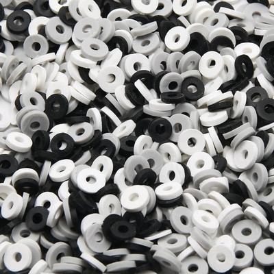 Mărgele din argilă polimerică Boho de 6 mm pentru articole lucrate manual Fabricarea de bijuterii DIY, cercei, colier, brățări, accesorii 200 buc