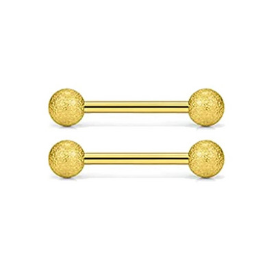 WKOUD 14G prstenovi za jezik od kirurškog čelika, ravne bradavice za bradavice, nakit za piercing za bradavice, dugi prsteni za jezik s mostom od utega