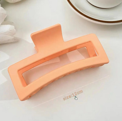 Κορεατικά Μεγάλα Μασίφ Μαλλιά Νύχι Κομψές φουρκέτες Barrette Κλιπ μαλλιών καβούρι για γυναίκες Κορίτσια τετράγωνα καλύμματα κεφαλής Αξεσουάρ μαλλιών Κοσμήματα