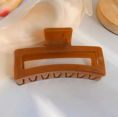 Κορεατικά Μεγάλα Μασίφ Μαλλιά Νύχι Κομψές φουρκέτες Barrette Κλιπ μαλλιών καβούρι για γυναίκες Κορίτσια τετράγωνα καλύμματα κεφαλής Αξεσουάρ μαλλιών Κοσμήματα