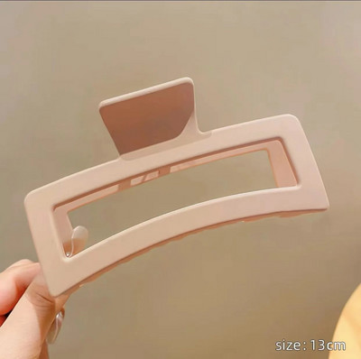 Κορεατικά Μεγάλα Μασίφ Μαλλιά Νύχι Κομψές φουρκέτες Barrette Κλιπ μαλλιών καβούρι για γυναίκες Κορίτσια τετράγωνα καλύμματα κεφαλής Αξεσουάρ μαλλιών Κοσμήματα