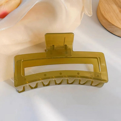 Κορεατικά Μεγάλα Μασίφ Μαλλιά Νύχι Κομψές φουρκέτες Barrette Κλιπ μαλλιών καβούρι για γυναίκες Κορίτσια τετράγωνα καλύμματα κεφαλής Αξεσουάρ μαλλιών Κοσμήματα