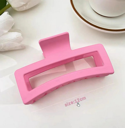 Κορεατικά Μεγάλα Μασίφ Μαλλιά Νύχι Κομψές φουρκέτες Barrette Κλιπ μαλλιών καβούρι για γυναίκες Κορίτσια τετράγωνα καλύμματα κεφαλής Αξεσουάρ μαλλιών Κοσμήματα