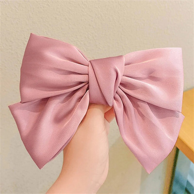 Vintage samta loka matu sprādze, liela vienkrāsaina lente, zirgaste, barrette matu sprādze sievietēm, meitenēm, matu aksesuāri, rotaslieta