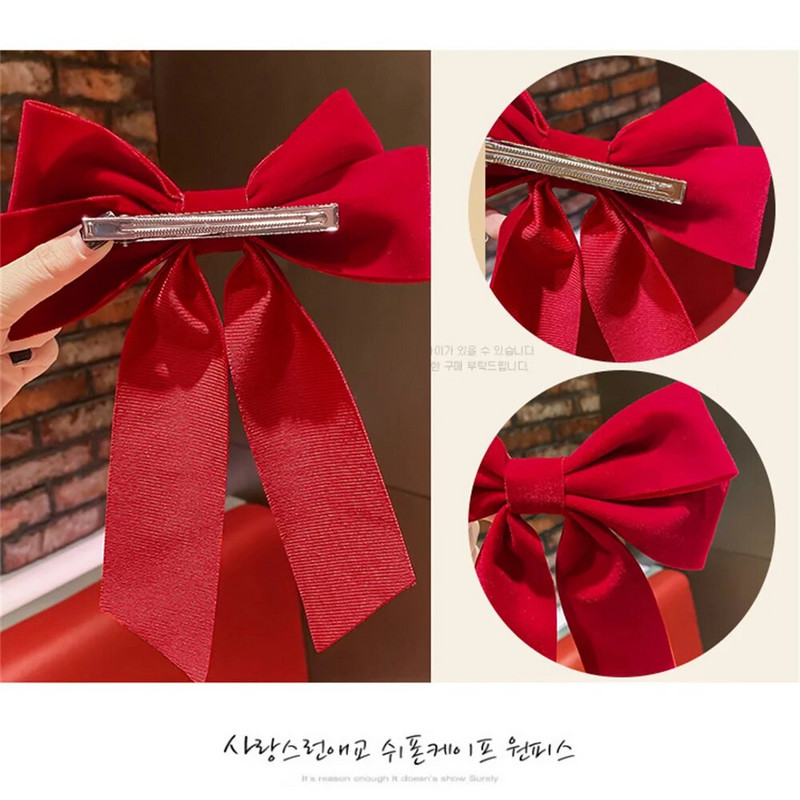 Vintage samta loka matu sprādze, liela vienkrāsaina lente, zirgaste, barrette matu sprādze sievietēm, meitenēm, matu aksesuāri, rotaslieta