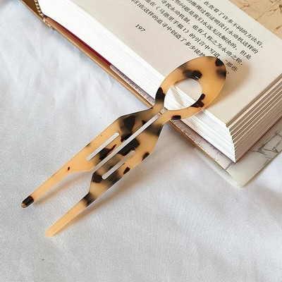 Νέο Μόδα Δημιουργικό Σχέδιο Ρετρό Γεωμετρικά Στικ για Μαλλιά σε Σχήμα U Acetate φουρκέτες Κέλυφος χελώνας για Δώρα πάρτι για γυναίκες κορίτσια