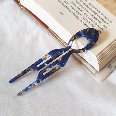 Νέο Μόδα Δημιουργικό Σχέδιο Ρετρό Γεωμετρικά Στικ για Μαλλιά σε Σχήμα U Acetate φουρκέτες Κέλυφος χελώνας για Δώρα πάρτι για γυναίκες κορίτσια