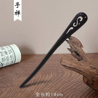 Jaunas sieviešu modes Vienkārša melna koka matadata Pieaugušajiem Sweet Matadatas Sieviešu matu aksesuāri Galvassegas