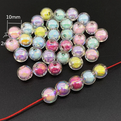 20 gab AB Krāsa Sirds Akrila Pērlītes Zvaigznes formas Krelles Piekariņi Rokassprādze Kaklarota Krelles Juvelierizstrādājumu izgatavošanai DIY Aksesuāri #ZZ04