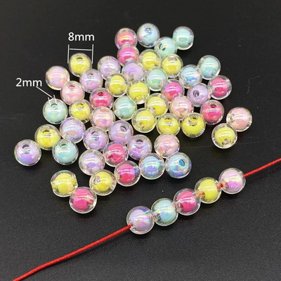 20 gab AB Krāsa Sirds Akrila Pērlītes Zvaigznes formas Krelles Piekariņi Rokassprādze Kaklarota Krelles Juvelierizstrādājumu izgatavošanai DIY Aksesuāri #ZZ04