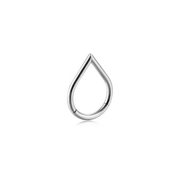 Δαχτυλίδι μύτης από ανοξείδωτο ατσάλι Διάτρηση διάφραγμα για γυναίκες Nariz Piercing Χόνδρος αυτιού Tragus Goth Piercing Nez Opal Body Jewelry