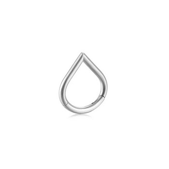 Δαχτυλίδι μύτης από ανοξείδωτο ατσάλι Διάτρηση διάφραγμα για γυναίκες Nariz Piercing Χόνδρος αυτιού Tragus Goth Piercing Nez Opal Body Jewelry